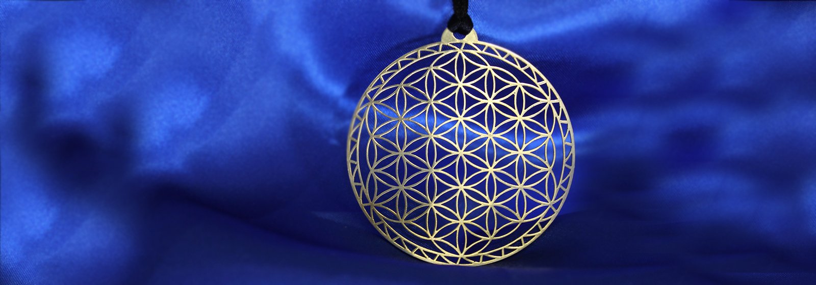 Flower of Life Brass Pendant